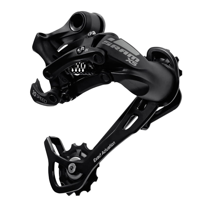 Hinterer Umwerfer SRAM X5 10V Langes Kettenblatt Schwarz