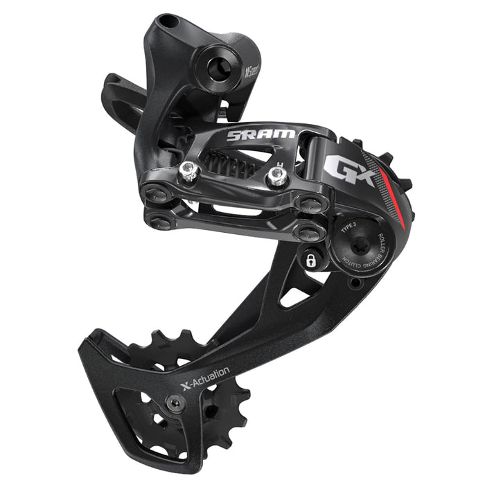 Hinterer Umwerfer SRAM GX 2x11V Lange Kette Rot