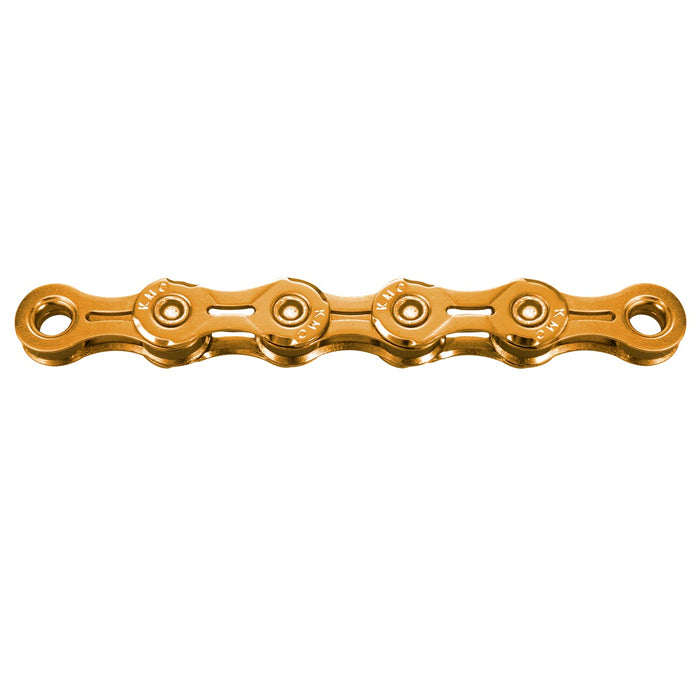 Kette 11V KMC X11EL Ti-N Gold Gewachst
