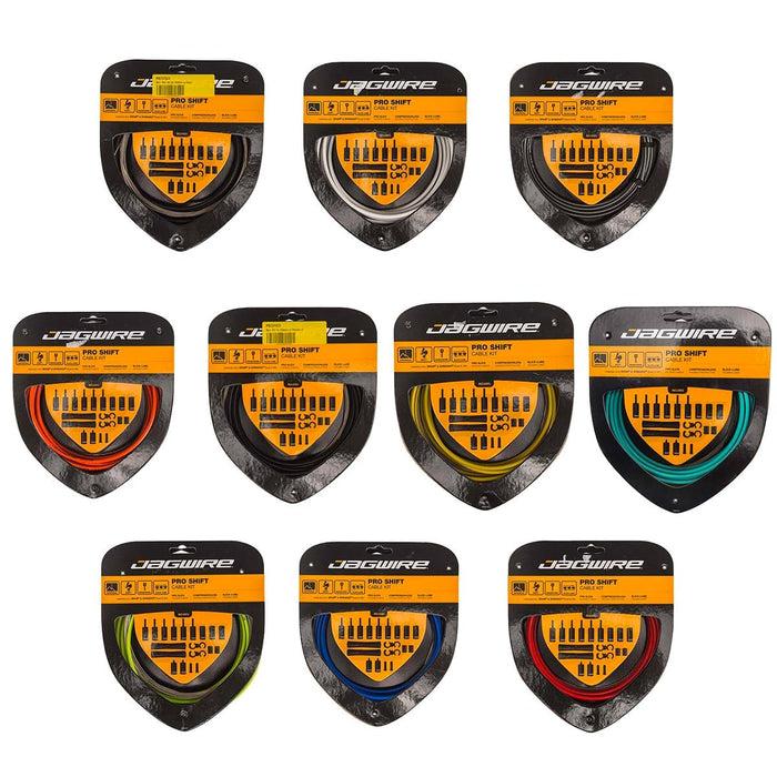 JAGWIRE ROAD AND MOUNTAIN PRO Umwerfer Kabel- und Hüllen-Set Schwarz Speichern exportieren