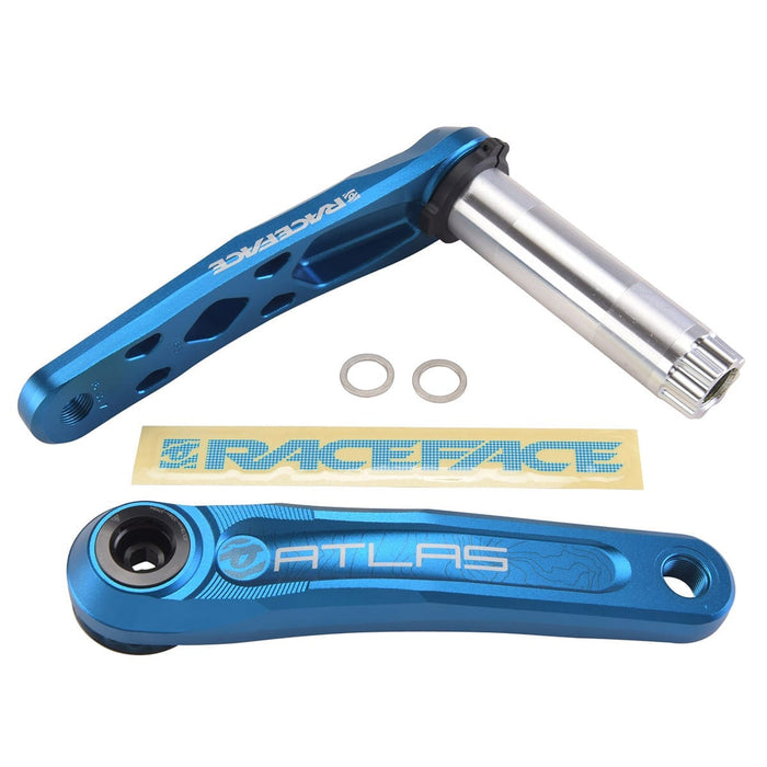 Kurbeln RACE FACE ATLAS CINCH Gehäuse 68/73 mm Blau Neuheiten