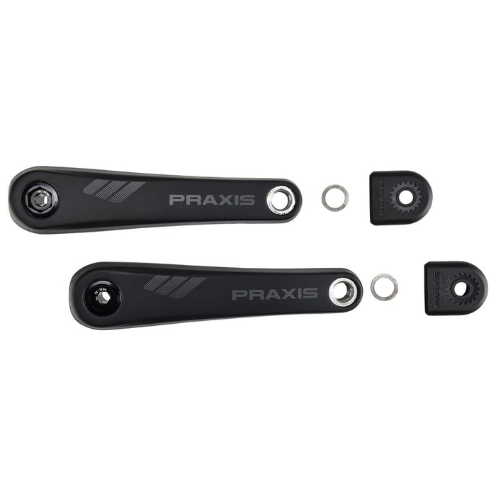 Carbon-Kurbeln für E-Mountainbike PRAXIS Motor Specialized Schwarz Riesige Ersparnisse