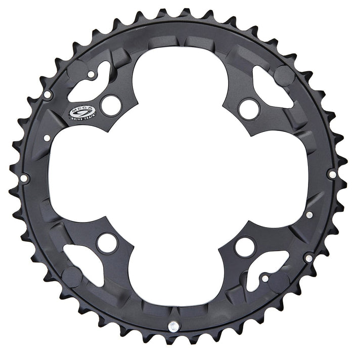 Kettenblatt Außen SHIMANO DEORE M590 9-fach 4 Löcher 104mm Schwarz Outlet
