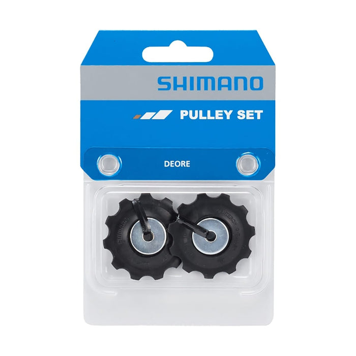 10V SHIMANO DEORE T6000 Hintere Schaltwerksrollen Schwarz Saisonale Angebote