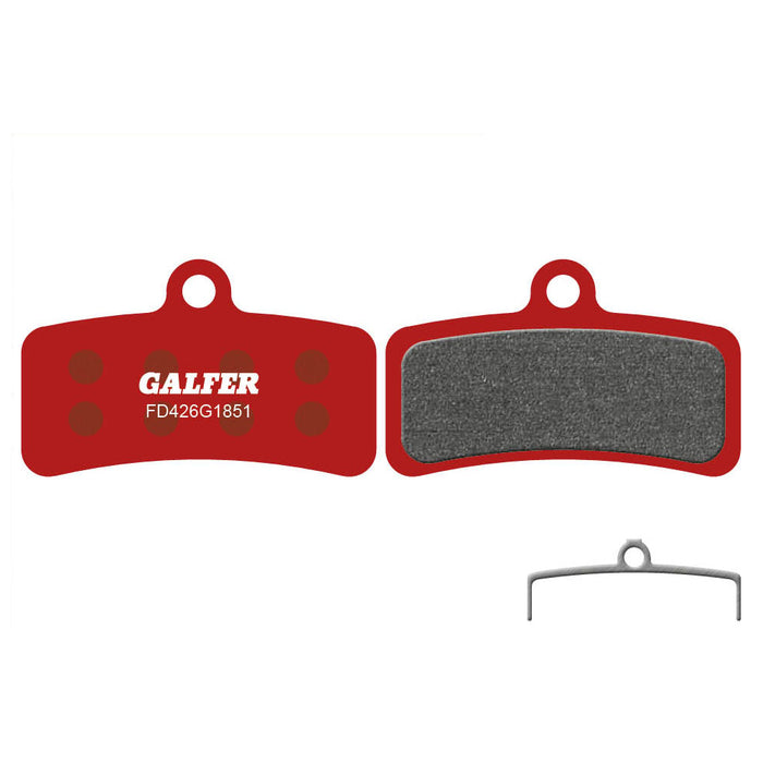 GALFER ADVANCED Semi-Metallic Bremsbeläge Shimano D01S Saint BR-M810 / Zee BR-M640 / XTR M9120 / XT M8120 / SLX M7120 / Deore Großer Ausverkauf