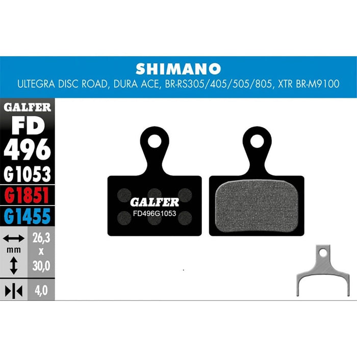 GALFER STANDARD Semi-Metallic Bremsbeläge Shimano XTR BR-M9100 / Ultegra / Dura-Ace / RS305-405-505-805 Sonderangebote
