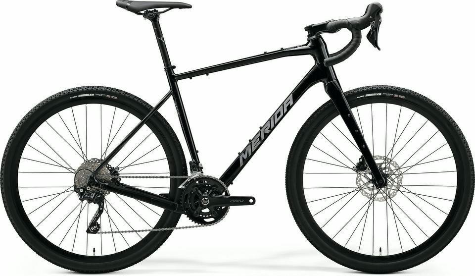 fahrrad-discount Gravelbike Merida Silex 400 2024 Schwarz