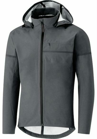 fahrrad-discount Regenjacke Shimano Transit Hardshell Jacket Herren Raven
