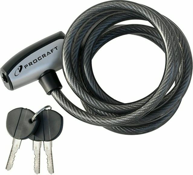 fahrrad-discount Spiralkabelschloss Procraft PS-01 50% Rabatt für begrenzte Zeit