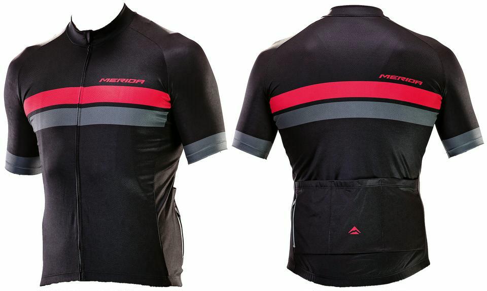fahrrad-discount Trikot Merida Road Stripe kurzarm Hotsell