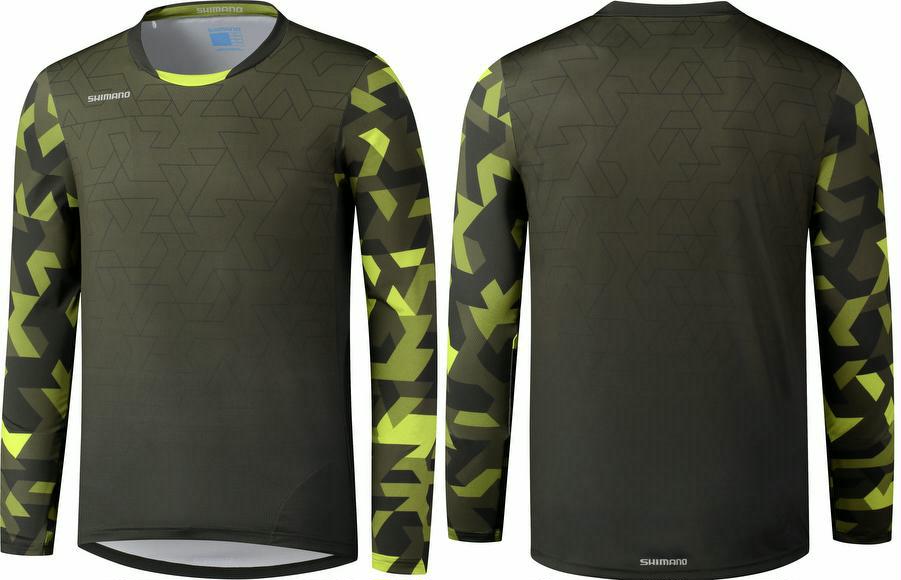 fahrrad-discount Trikot MTB Shimano Myoko L.S. Jersey Langarm Herren Schlussverkauf